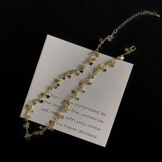 Alloy Star Choker 1 Pc - As Shown In Figure - One Size