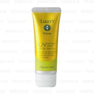 Lirety - Uv Natural Cream Spf 30 Pa+++ 50g