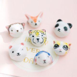 Cartoon Ceramic Brooch