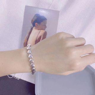 Heart Bracelet Sl0460 - Silver - One Size