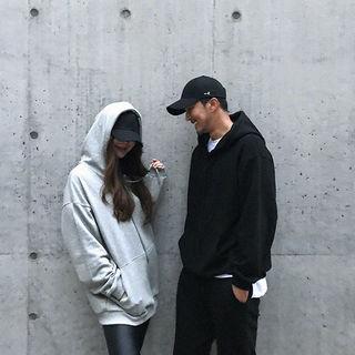 Couple Kangaroo-pocket Hoodie