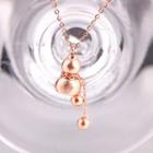 Gourd Pendant Necklace Gourd Pendant Necklace - Rose Gold - One Size