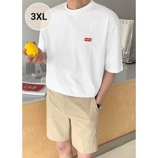 Hello Embroidered T-shirt