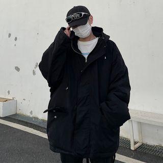 Plain Cargo Padded Jacket