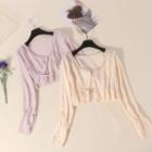Long-sleeve Bolero