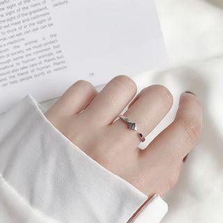 925 Sterling Silver Arrow Open Ring 925 Silver - Ring - As Shown In Figure - One Size