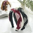 Striped Braided Fabric Headband
