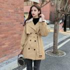 Double-breasted Belted Jacket