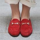 Genuine-suede Loafers