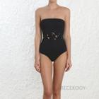 Perforated Tube Swimsuit