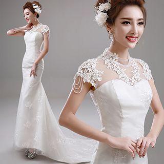 Crochet Ball Gown Wedding Dress