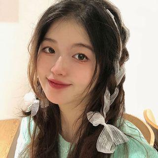 Mesh Headband White - One Size