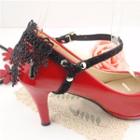 Beaded Lace Shoes Strap