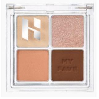 Holika Holika - My Fave Eyeshadow Palette - 4 Colors #02 Melba