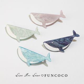 Whale Hair Clip