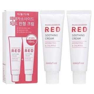 Innisfree - Madecassocide Red Soothing Cream Set 2 Pcs