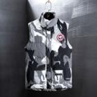 Camo Print Padded Vest