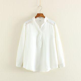 Perforated Plain Shirt
