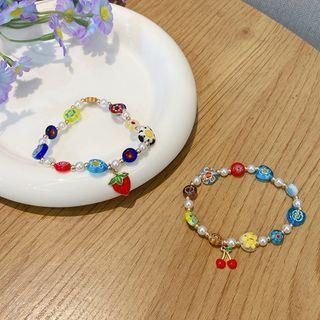 Cherry / Strawberry Resin Bracelet
