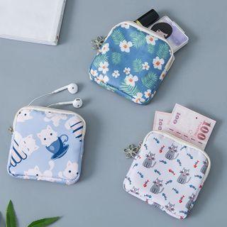 Printed Coin Purse / Accessory Pouch