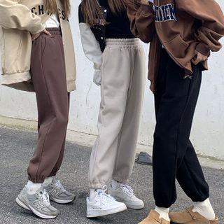 Oversize Plain Casual Pants