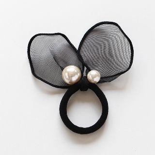 Beaded Ear Hair Tie