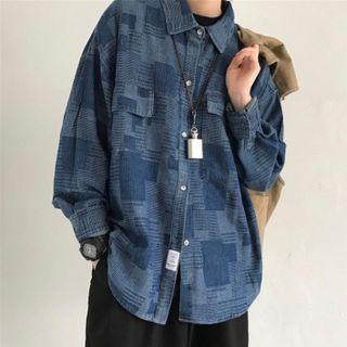 Denim Plaid Shirt