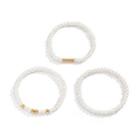 Faux Pearl Alloy Bracelet 3071 - Gold - One Size