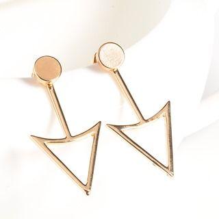 Cutout Geometric Earrings