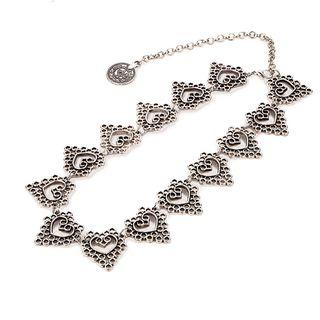 Cutout Heart Choker