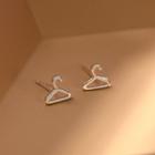 925 Sterling Silver Miniature Hanger Earring R644 - One Size