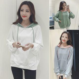 Color Panel Hoodie