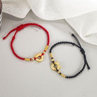 Tiger Alloy String Bracelet