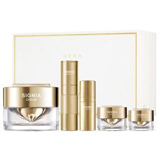 Hera - Signia Cream Set: Cream 60ml + 10ml + Serum 10ml + Eye Treatment 5ml + Ampoule 10.2g 5pcs