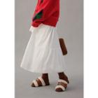 Fleece Trim Pleather Slide Sandals