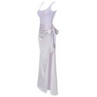 Set: Spaghetti Strap Sheath Dress + Midi Skirt