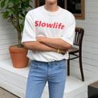 Slowlife Printed T-shirt