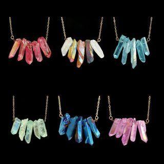 Imitated Crystal Necklace