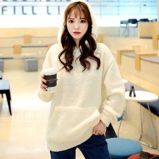 Kangaroo-pocket Fleece Hoodie