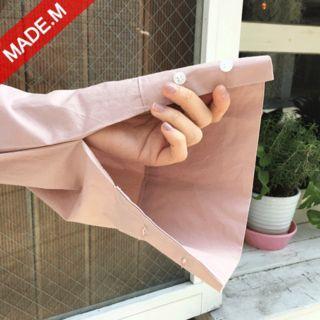 Wide-sleeve Oversized Shirt