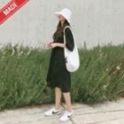 Drop-shoulder T-shirt Dress