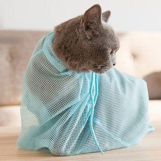 Cat Shower Mesh Bag