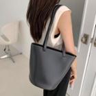 Stitched Bucket Tote Bag