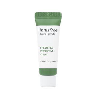 Innisfree - Derma Formula Green Tea Probiotics Cream Mini 10ml