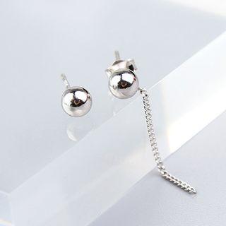 Sterling Silver Swing Earrings