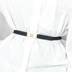 Narrow Elastic Belt Black - One Size