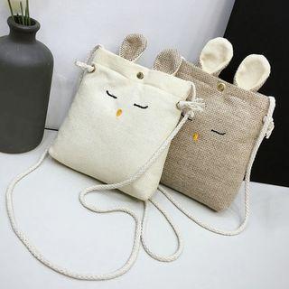 One-shoulder Linen Bag