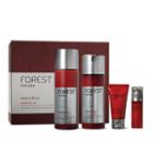 Innisfree - Forest For Men Premium Set: Skin 180ml + Lotion 120ml + Serum 15ml + Cream 25ml