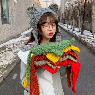 Knit Cat Ear Earmuff