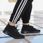Knit Lace Up Sneakers